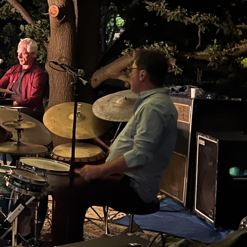 The Tonalists performing — stage right